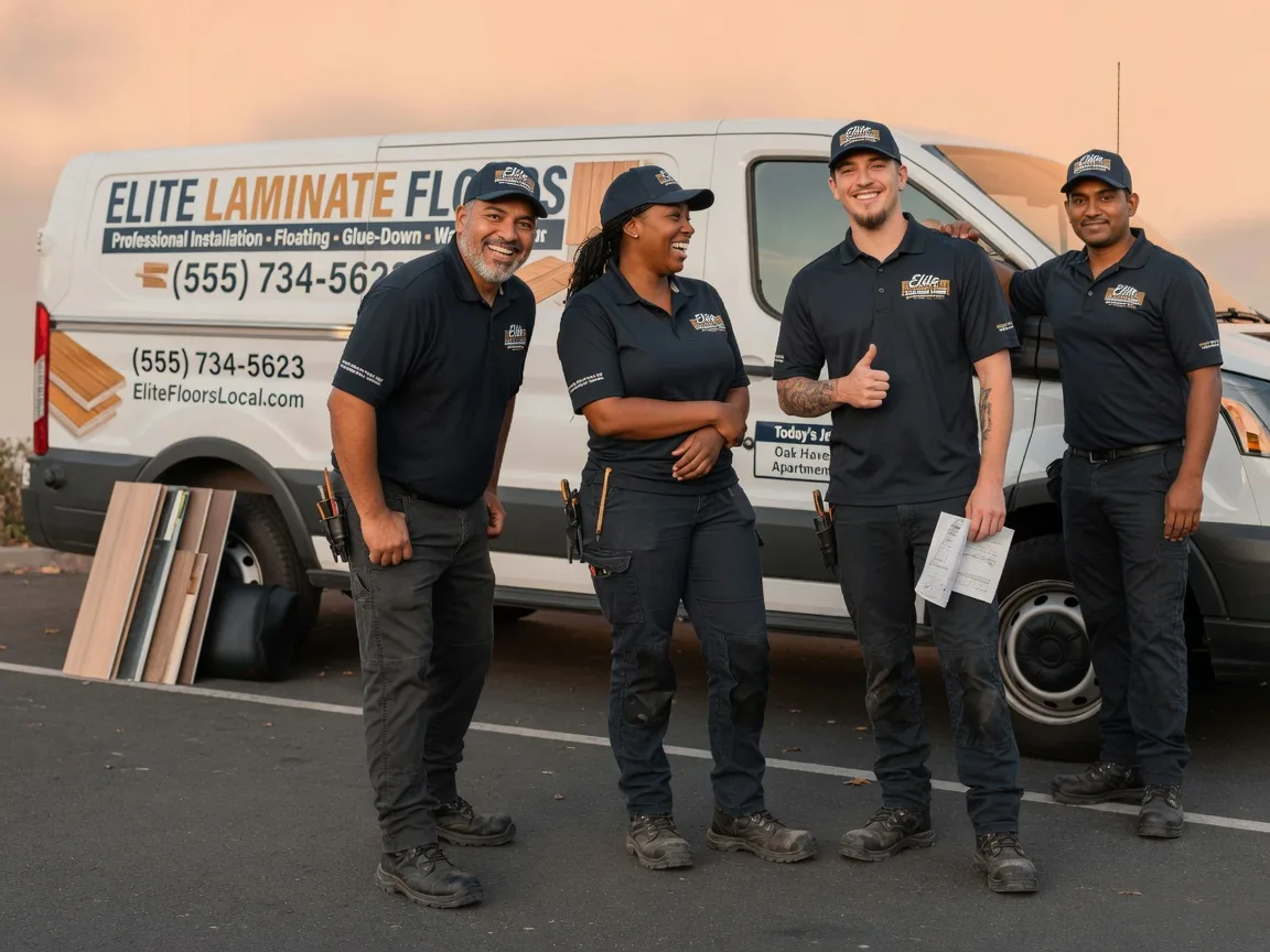 Laminate flooring installation company in Mcloud, OK